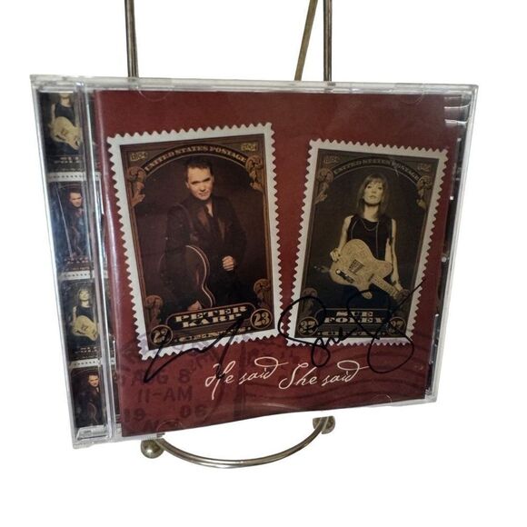 He Said She Said, Peter Karl & Sue Foley( CD, signed insert) - Picture 1 of 7